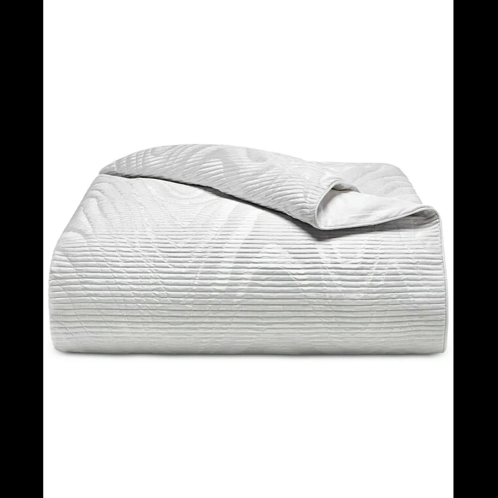 NEW Hotel Collection Moire Full/Queen Duvet Cover